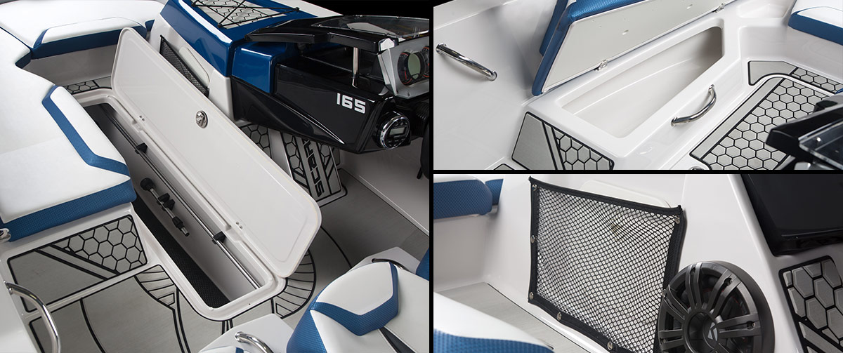 Scarab165ID Stauraum