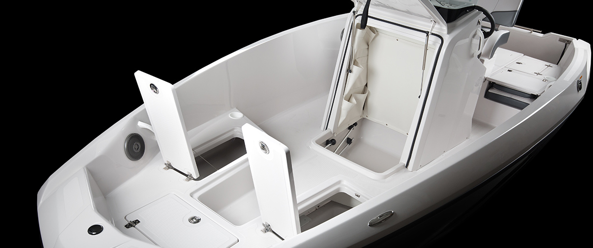 Scarab 195 Open G espace de stockage